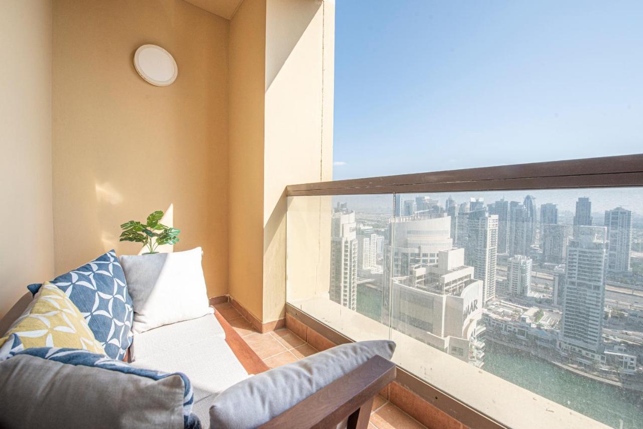 Nasma Luxury Stays- Majestic Marina Views, Lavish 4Br Getaway In Jbr ดูไบ ภายนอก รูปภาพ